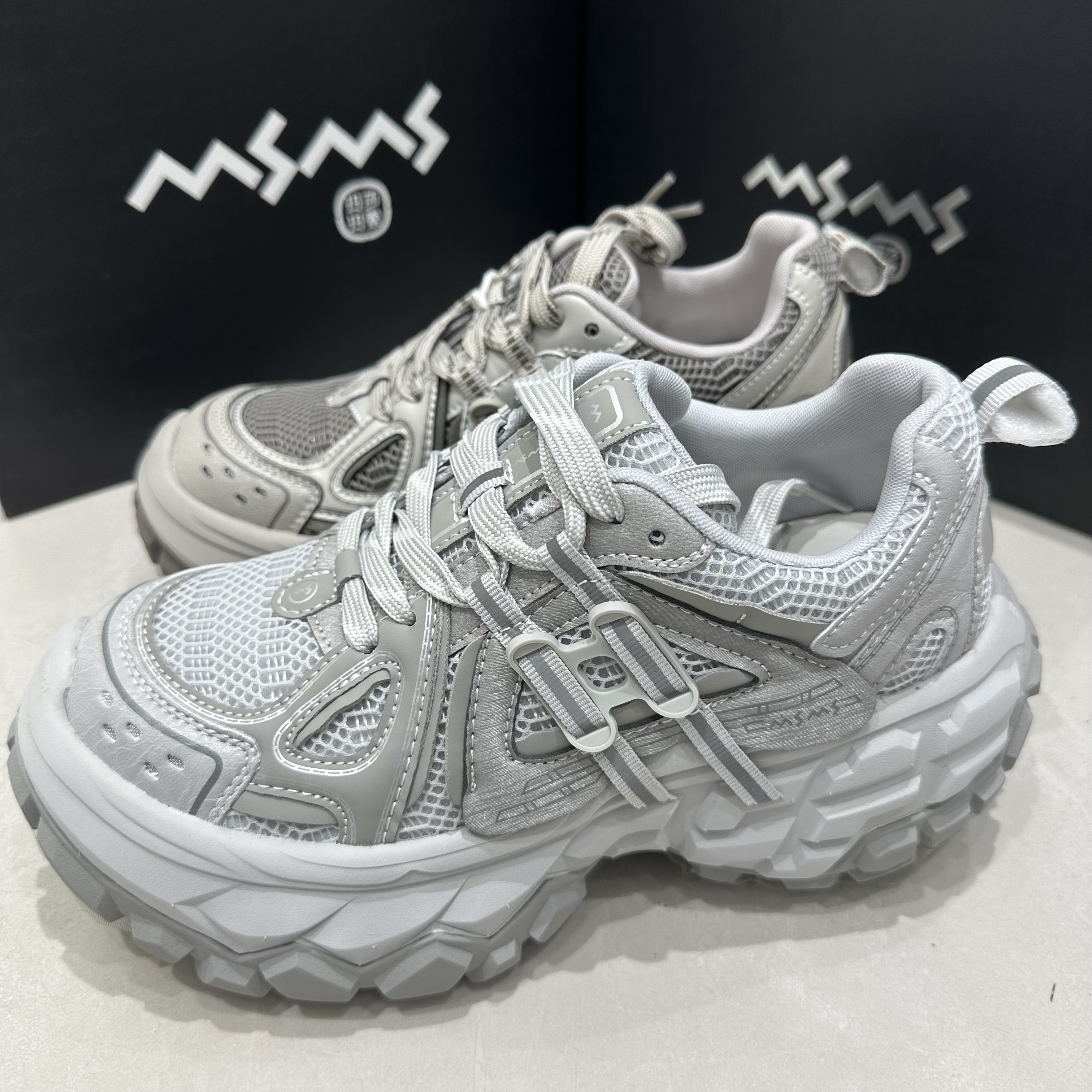 玛莎玛索618-362秋季新款上新老爹鞋运动鞋透气百搭休闲轻奢