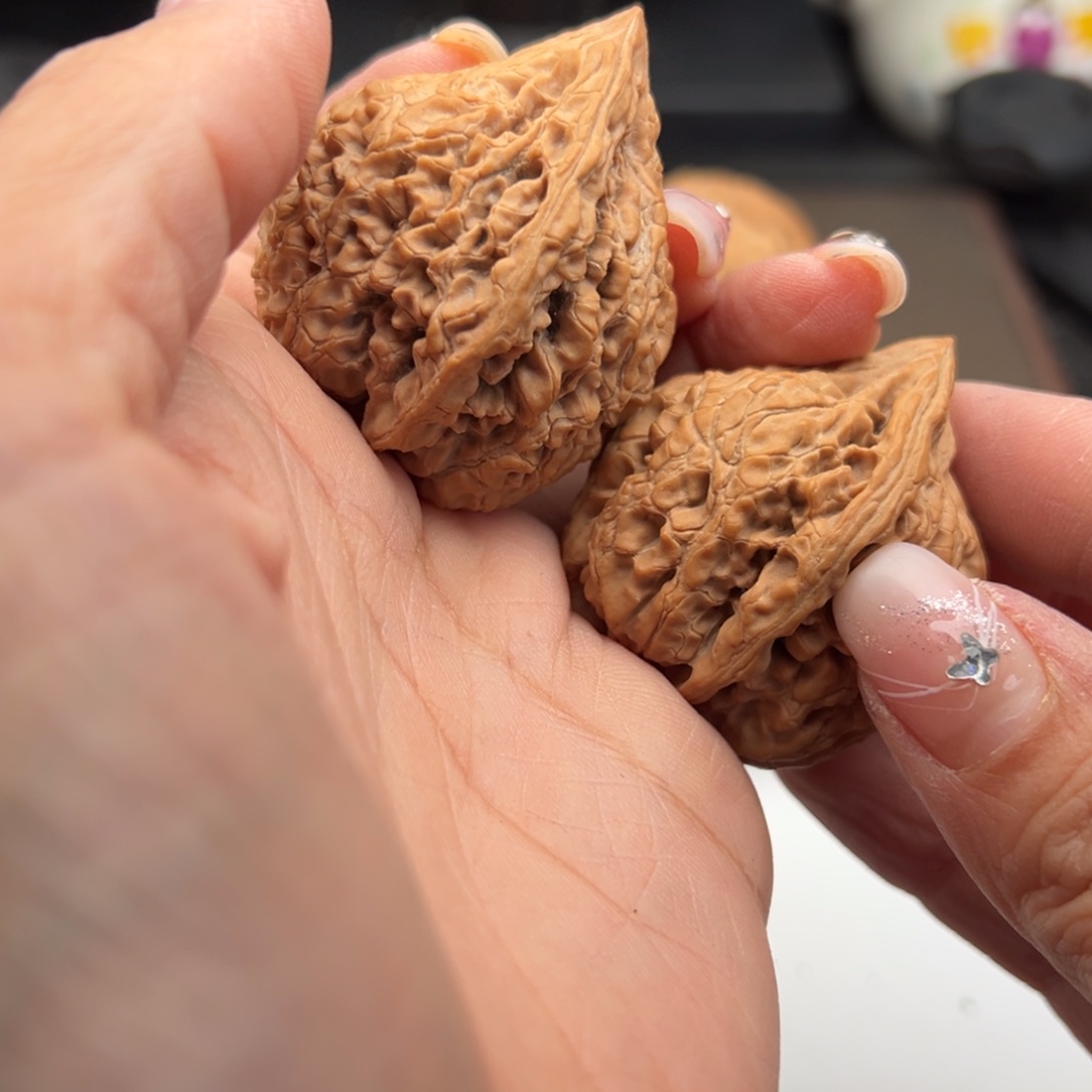 文玩核桃把件座佛36