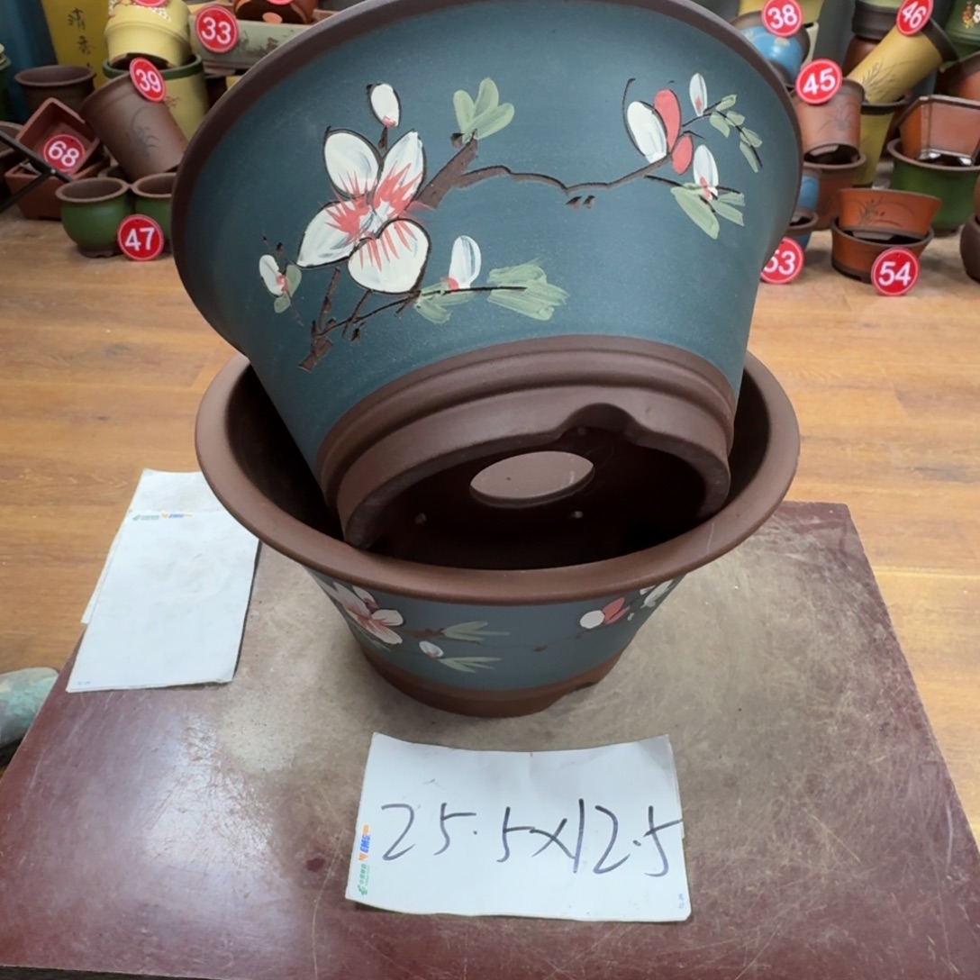 紫砂花盆破损包赔