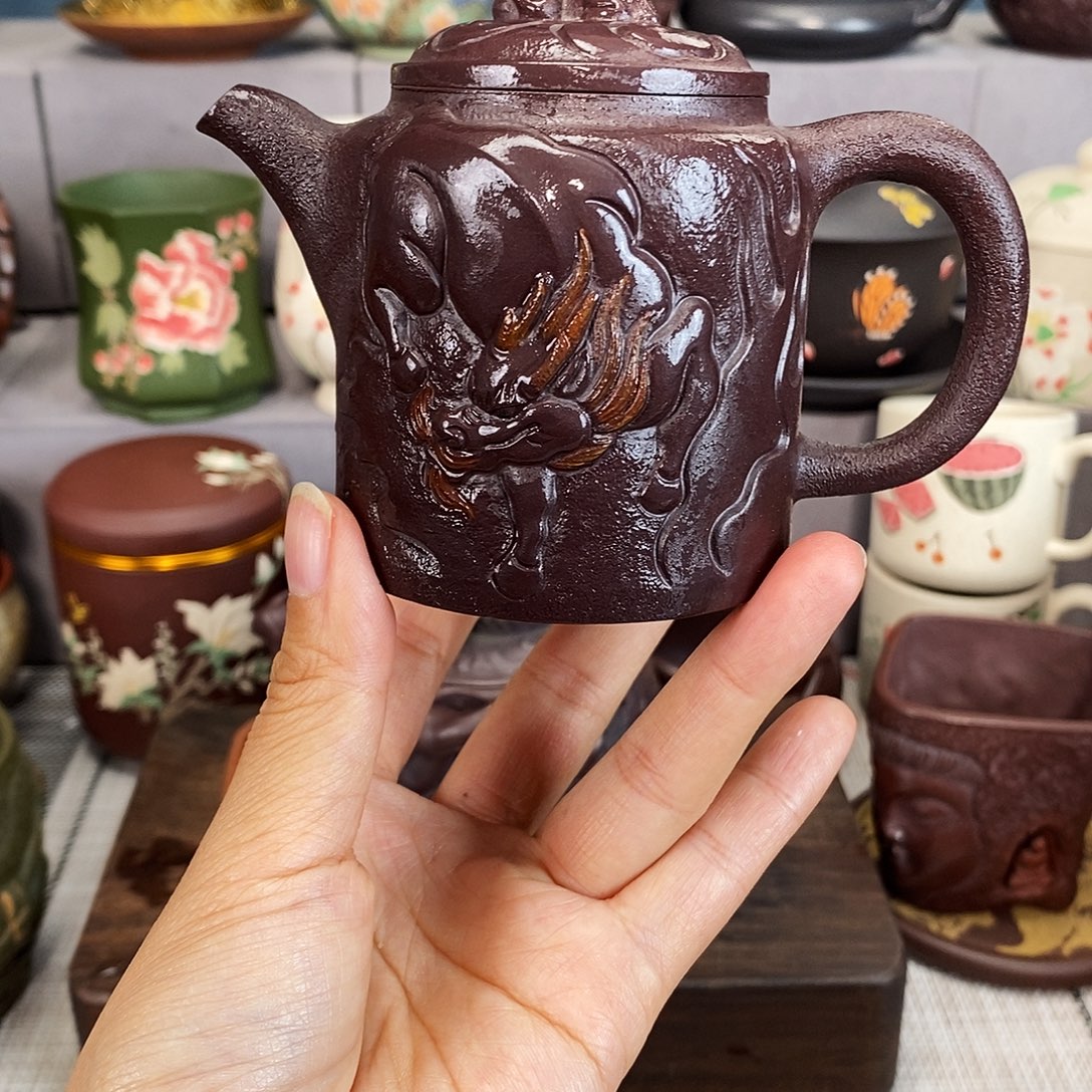 紫砂茶杯紫砂紫砂