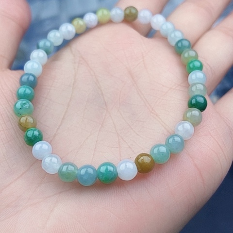 未镶嵌手链翡翠翡翠