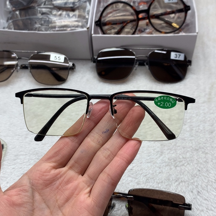 竹叶青老花镜200度