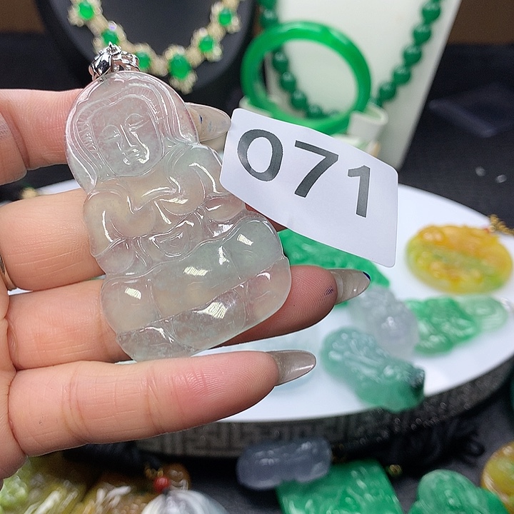 翡翠吊坠(不含链)未镶嵌