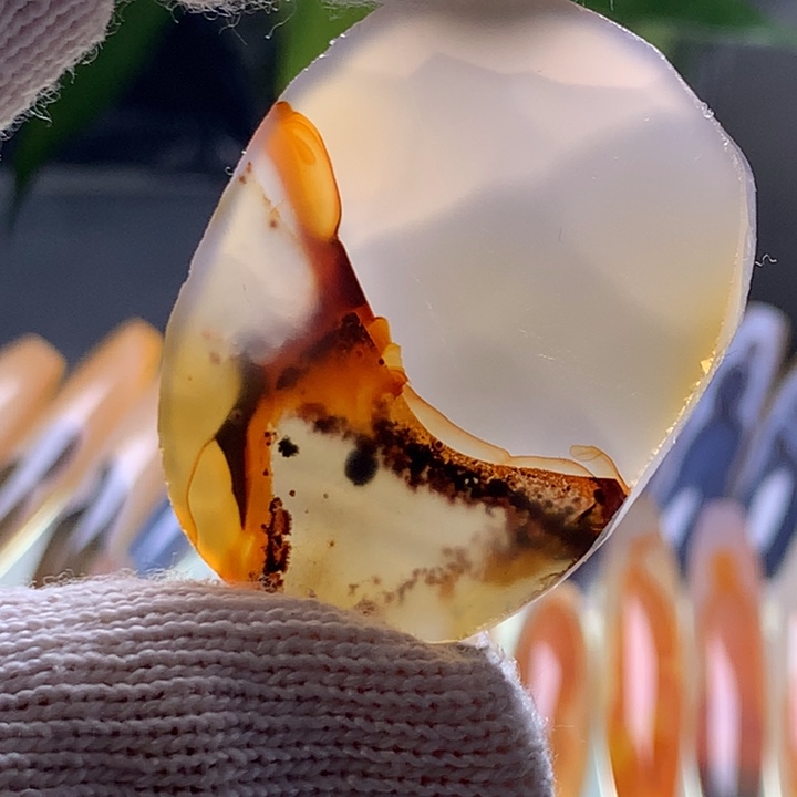 未镶嵌玛瑙/玉髓珠宝半成品207