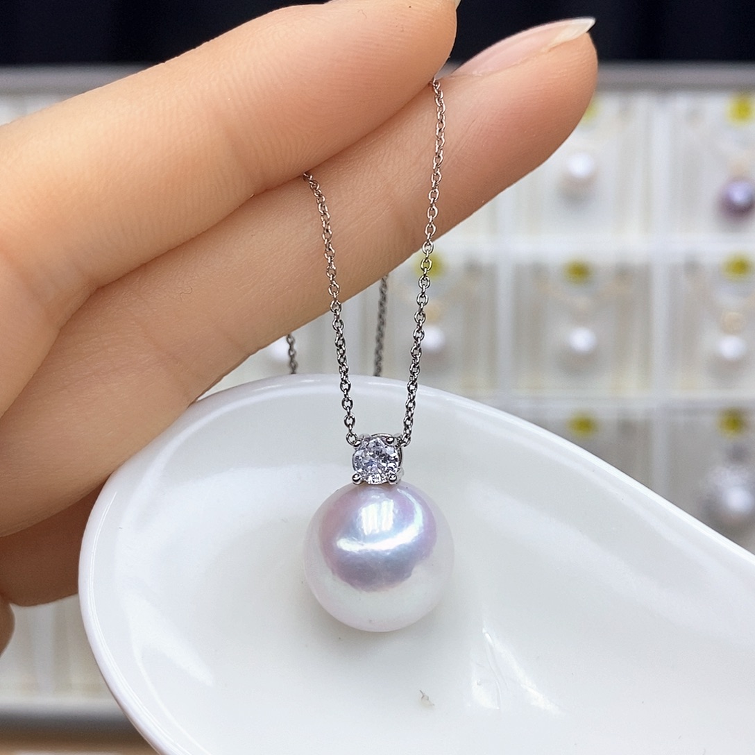 淡水珍珠合金颈饰