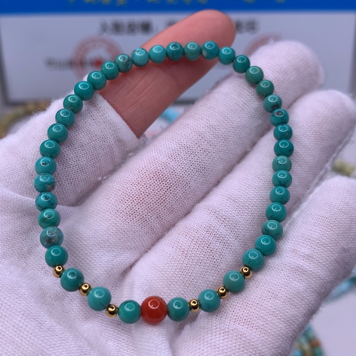 绿松石配饰未镶嵌
