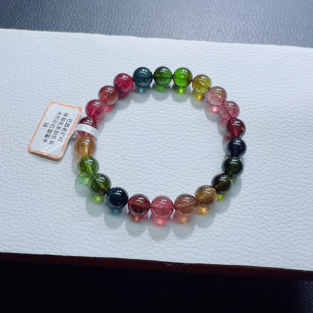 手链未镶嵌碧玺8.9mm左右