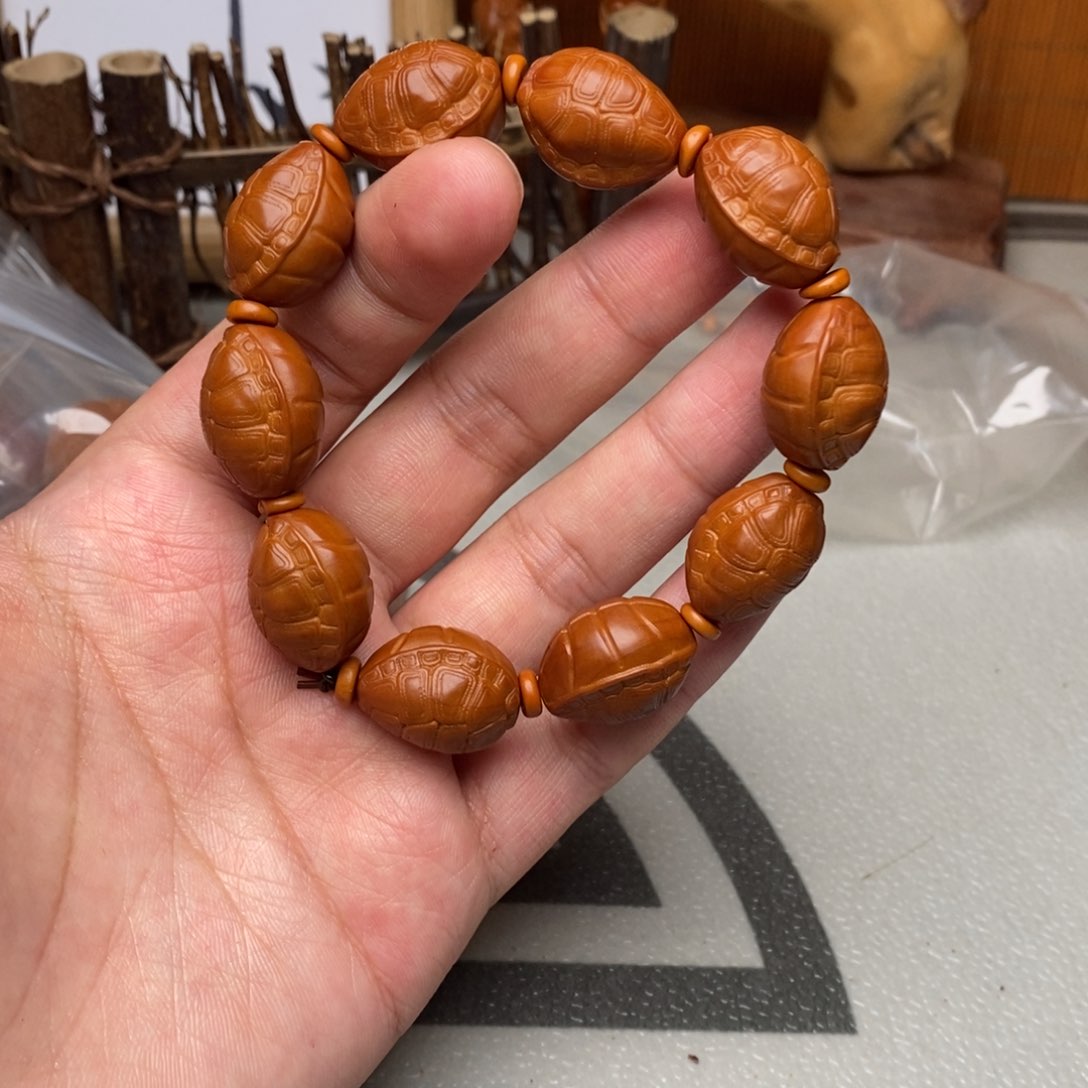 橄榄核手串/手链T*t橄榄核雕刻工艺宇
