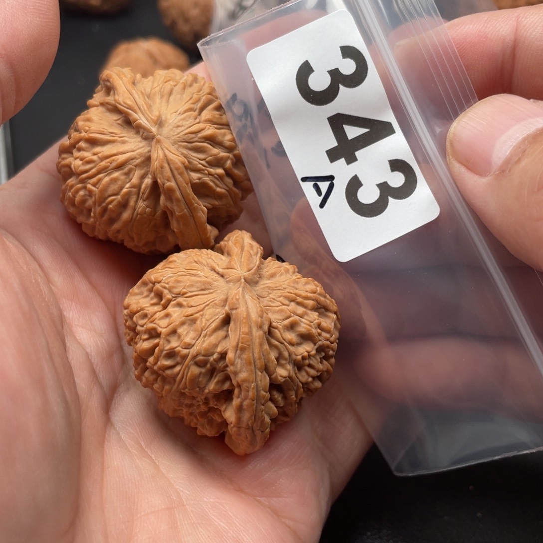 吊坠文玩核桃白狮子40