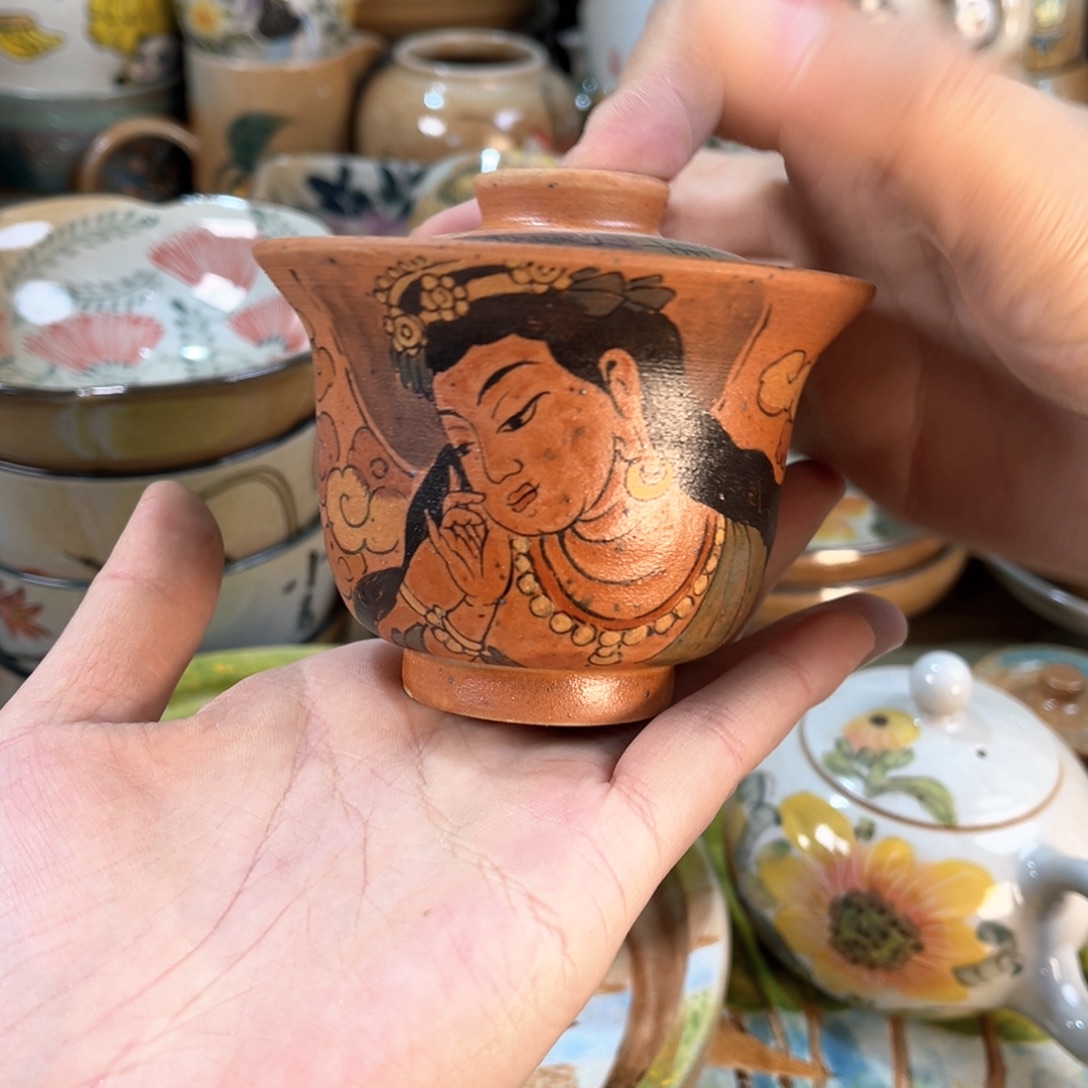 景德镇手工手绘杯