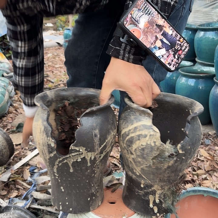 高度25厘米口16厘米