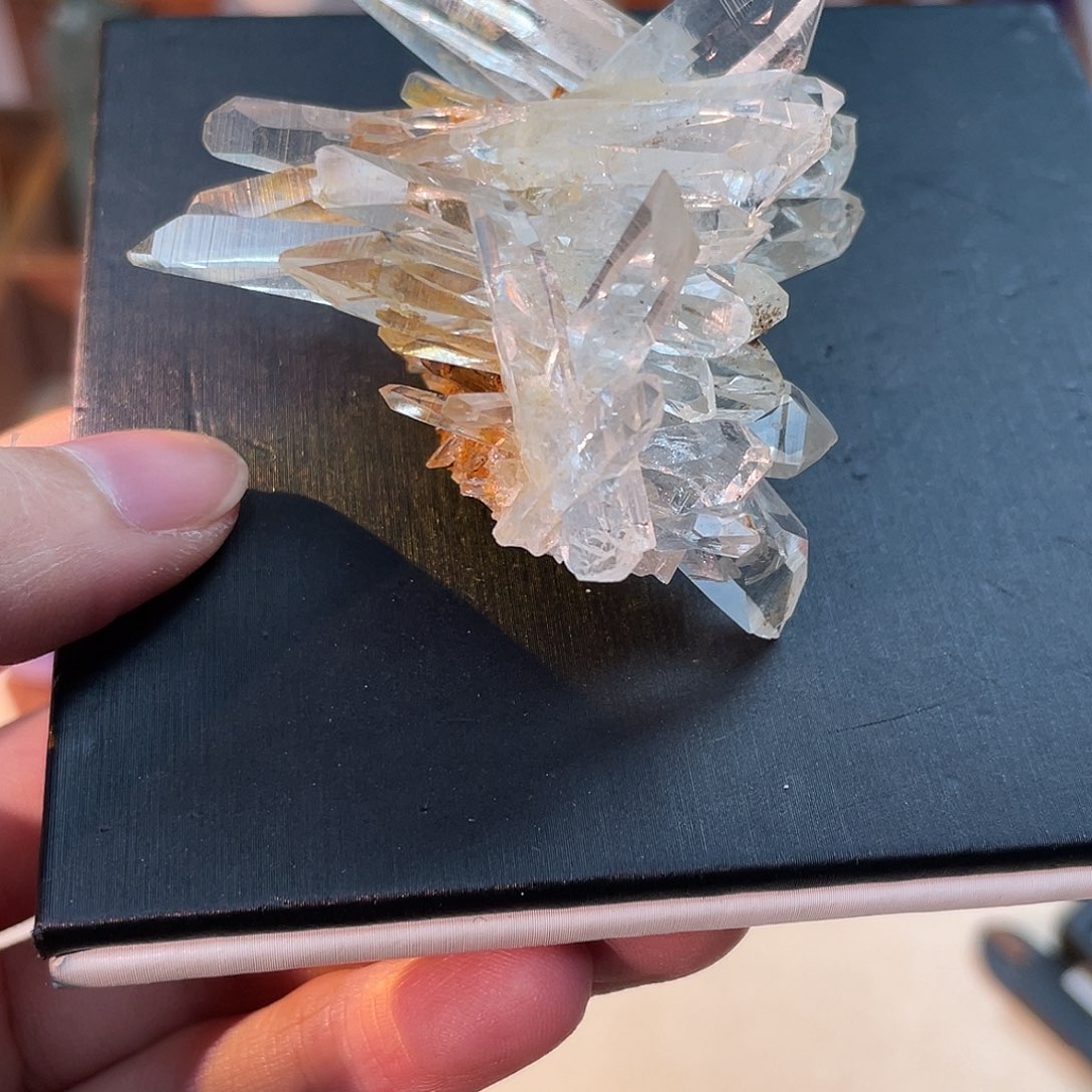 源***宝手串未镶嵌水晶利姆利亚晶簇 73号