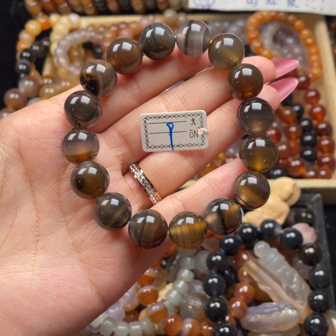 玛瑙/玉髓未镶嵌手链