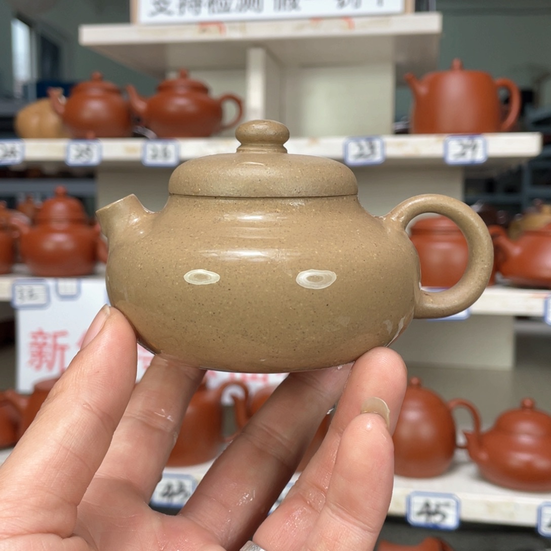 紫砂茶壶青降全手工180毫升
