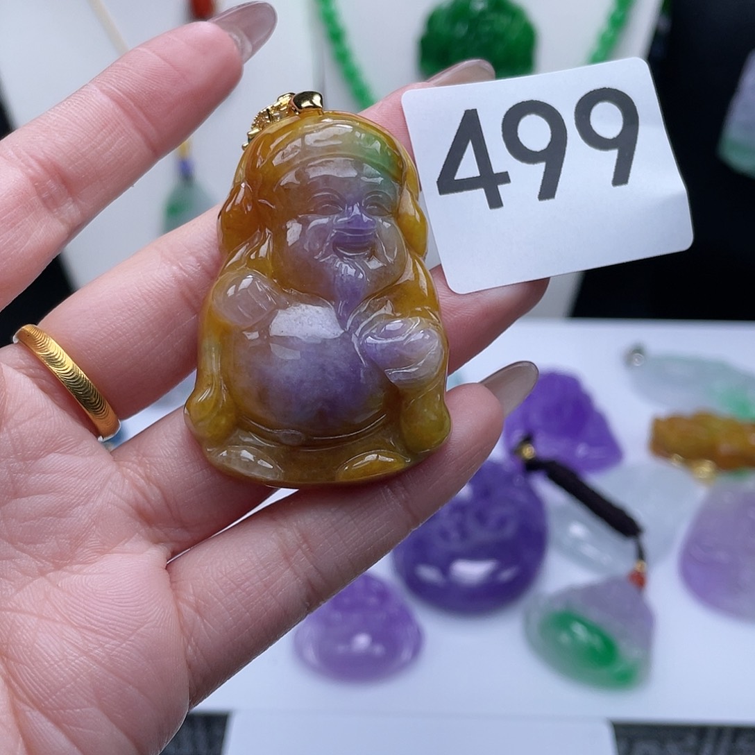 翡翠吊坠(赠链)未镶嵌