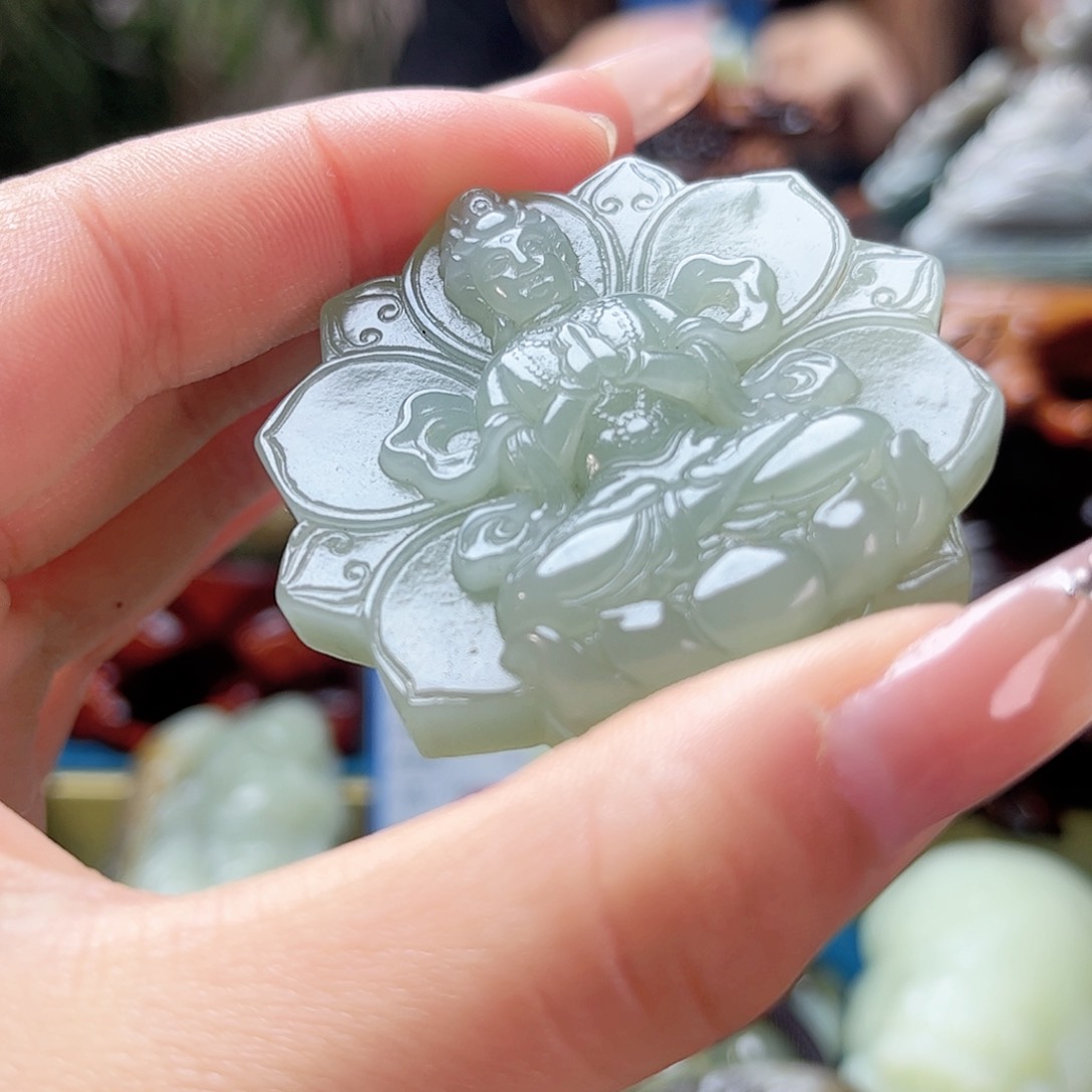 和田玉挂件未镶嵌