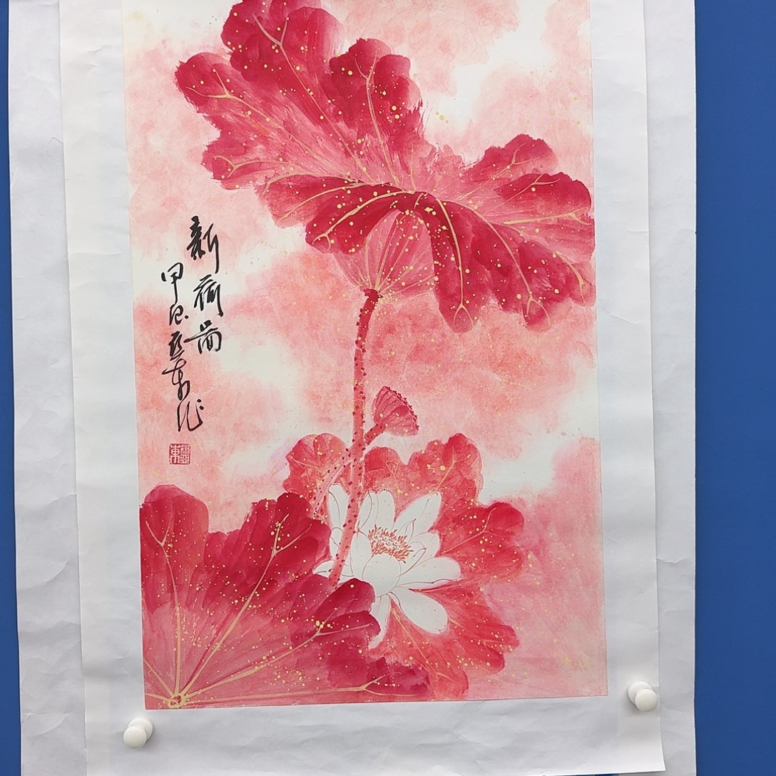 国画多次参加国内外大型