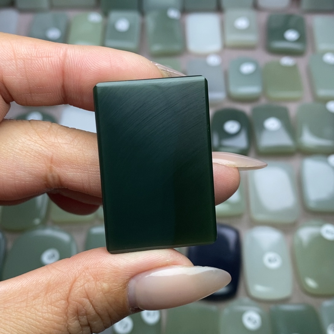 ༺***༻和田玉未镶嵌颈饰