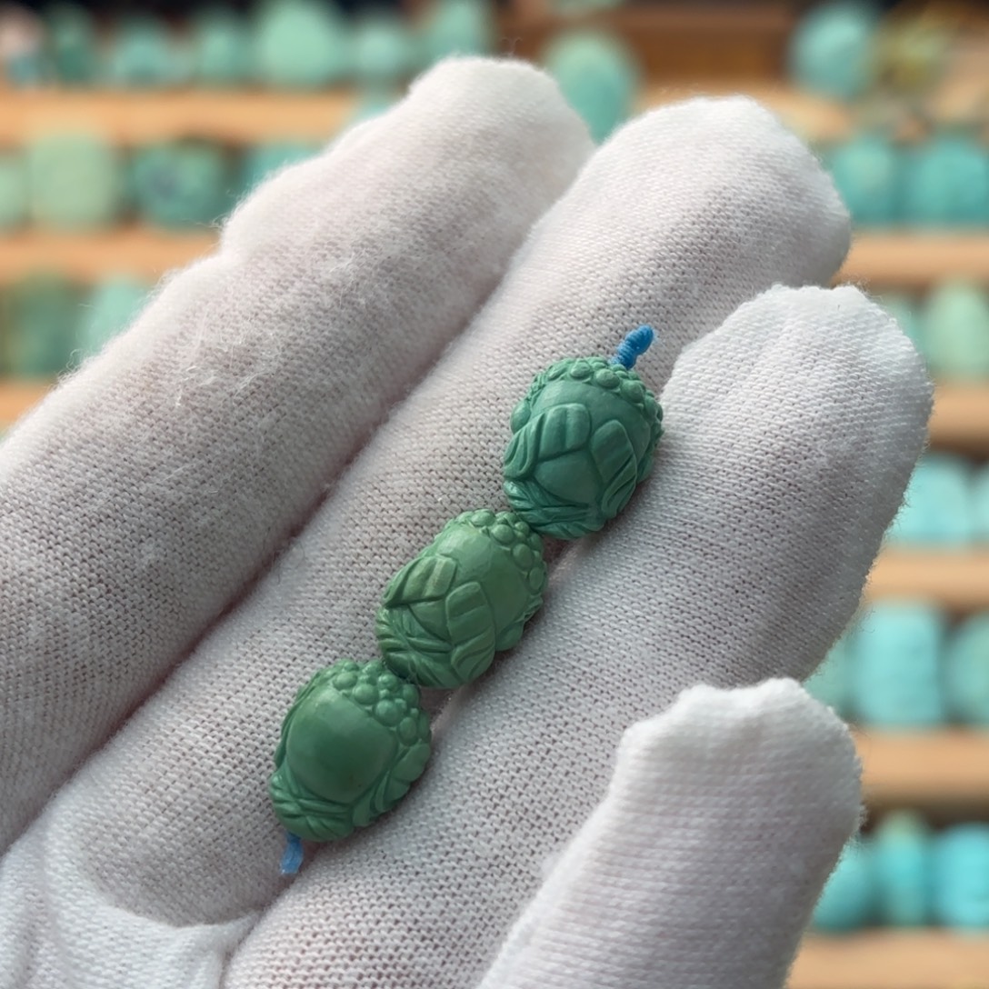 绿松石未镶嵌配饰