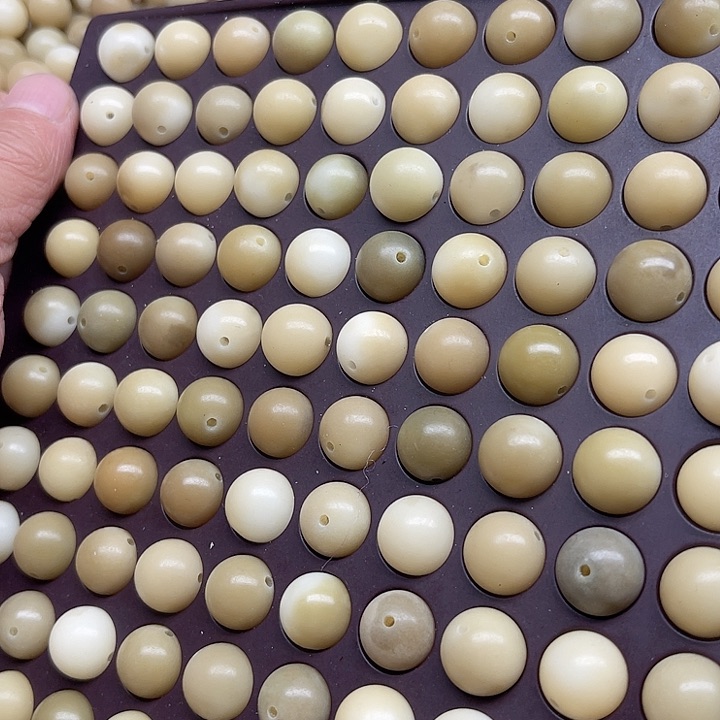 白玉菩提吊坠瑕疵13烟雨江南圆珠50颗卡灯牌宠60颗