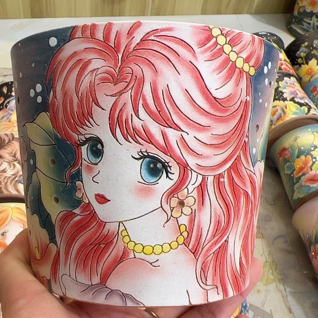 景德镇陶瓷花盆景德镇陶瓷花盆