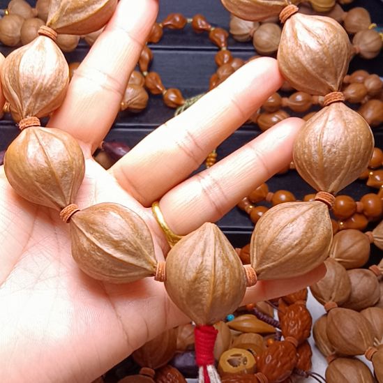 笑***生手串/手链橄榄核橄榄核手串铁核四花2.5福利