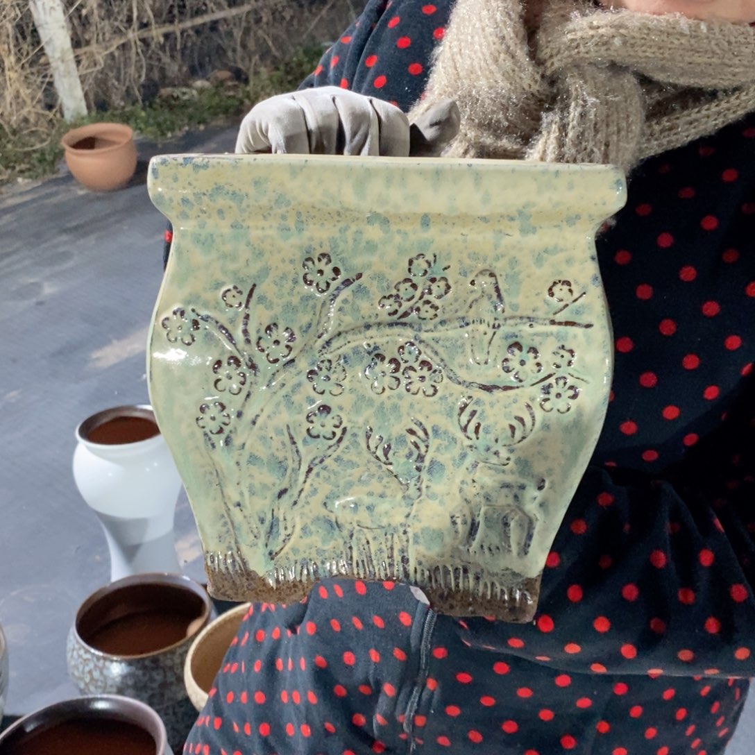 红陶口20高20～～～