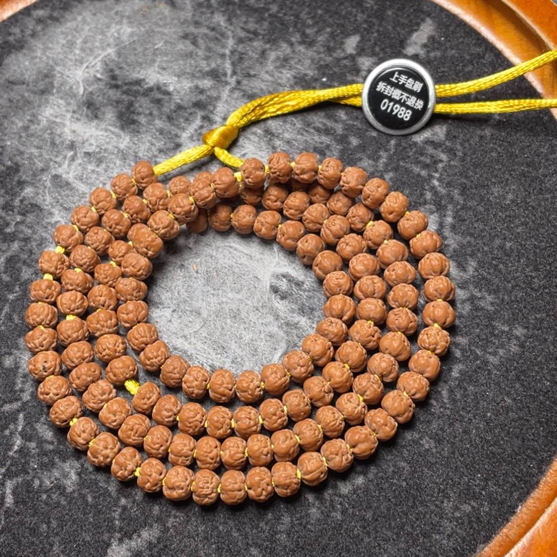 李***班手串金刚菩提梅朵佛手尺寸6