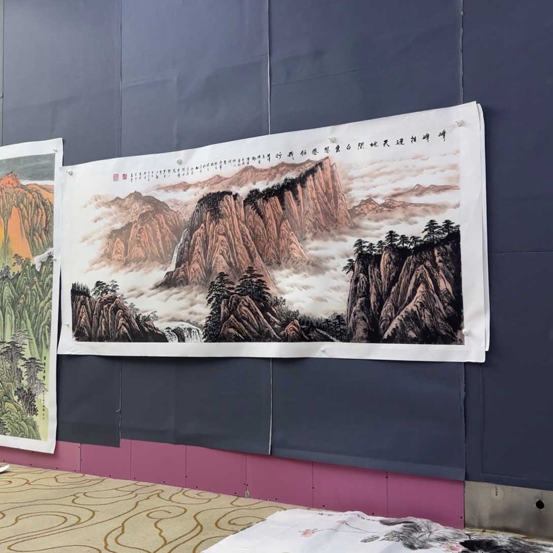 国画国画老师作品刘