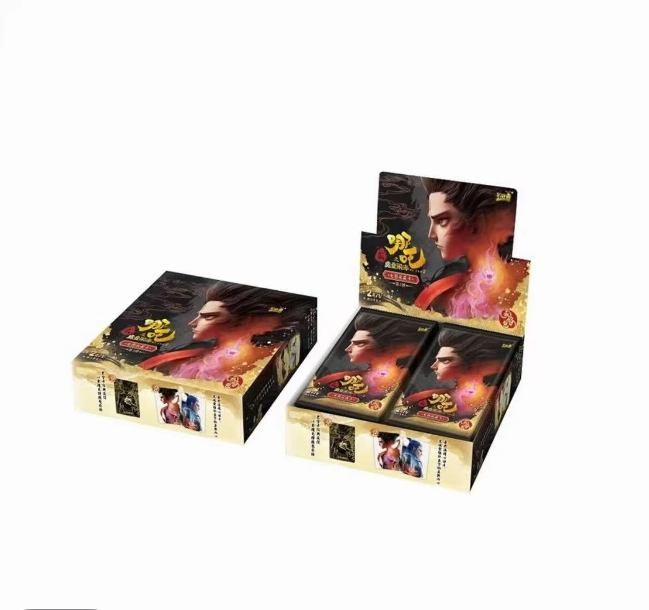 【抓甲猪/叠叠/大嘴猴】哪吒灵焰第三弹收藏卡牌 (默认代拆）