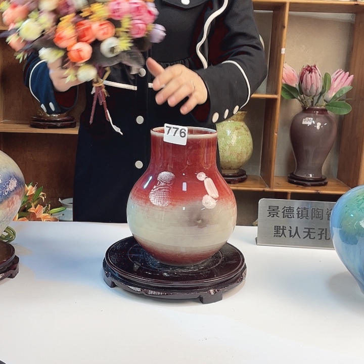 摆件微瑕776 景德镇陶瓷艺术精品