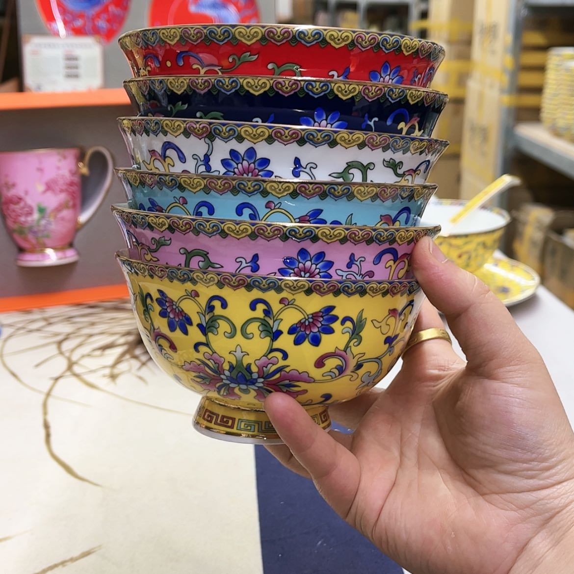 【闪购商品】骨瓷意*5英寸6内白。。。。。