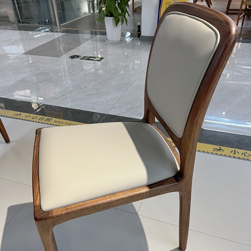 PZ-Y05#黑胡桃木餐椅