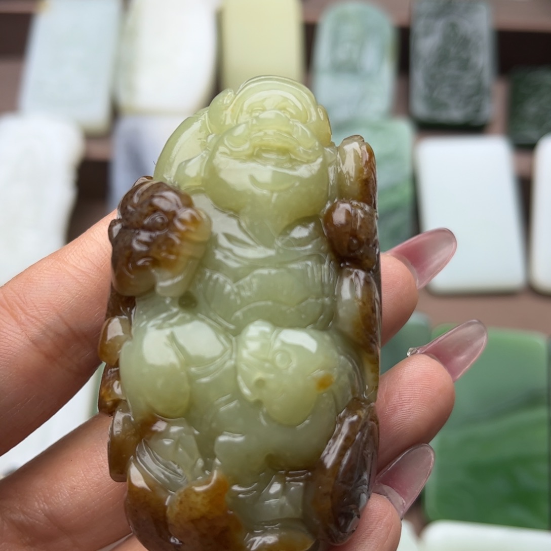 和田玉挂件未镶嵌