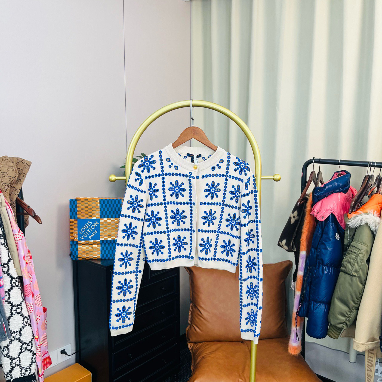 Louis Vuitton/路易威登 新款针织开衫 L码 99新