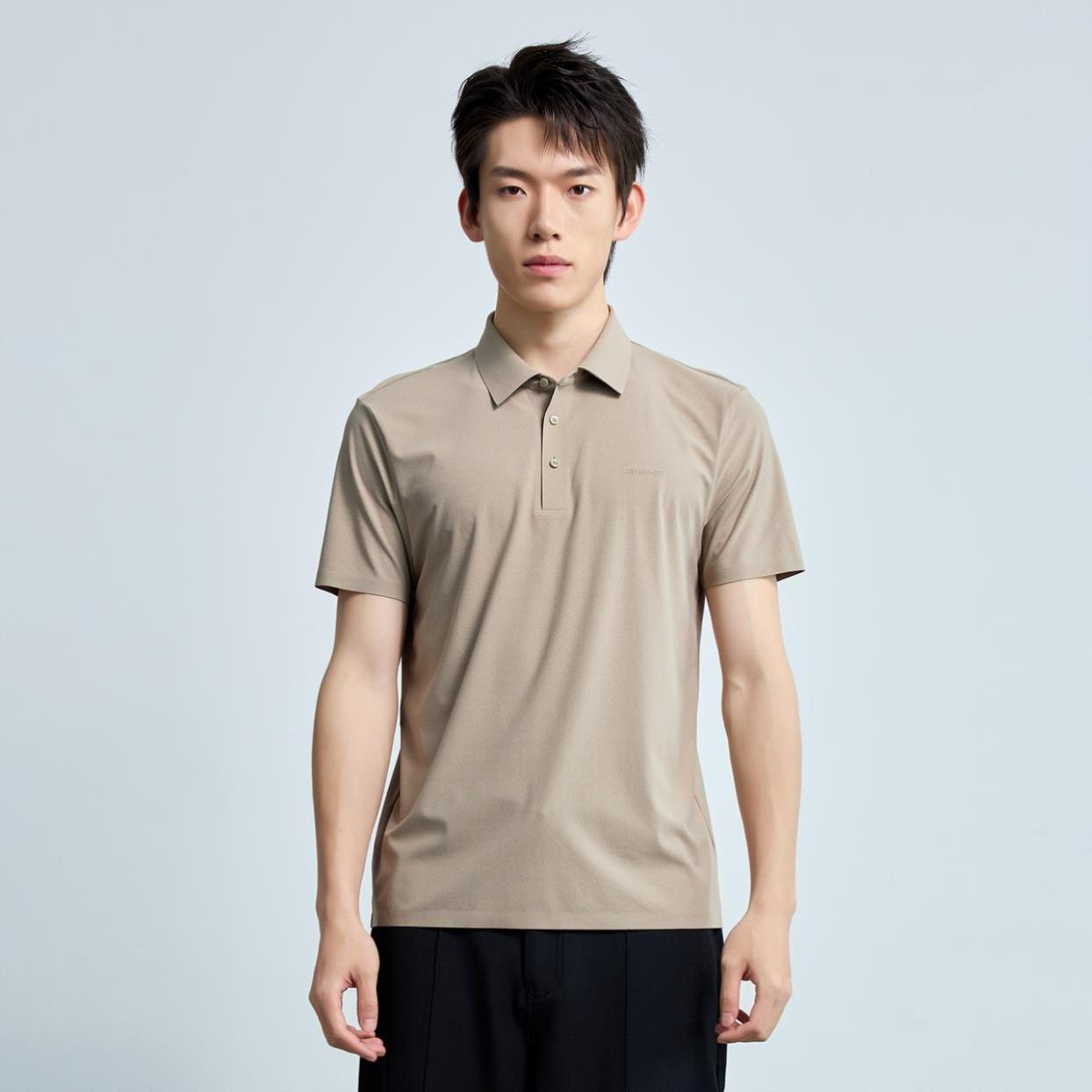 Lilanz/利郎【静奢高阶】男士夏季商务休闲高尔夫系列抗皱弹性polo