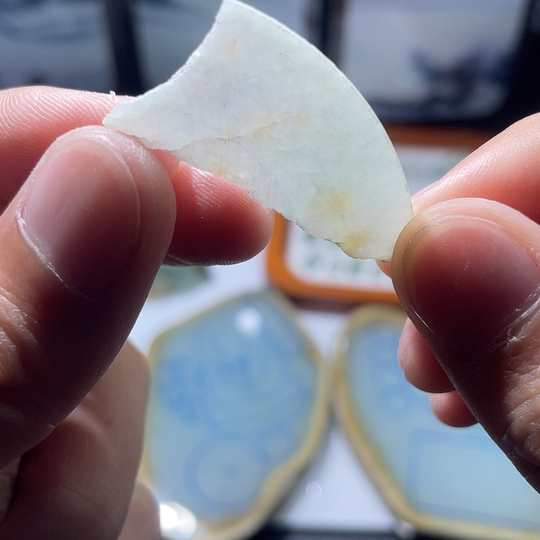 T****翡翠未镶嵌挂件翡翠