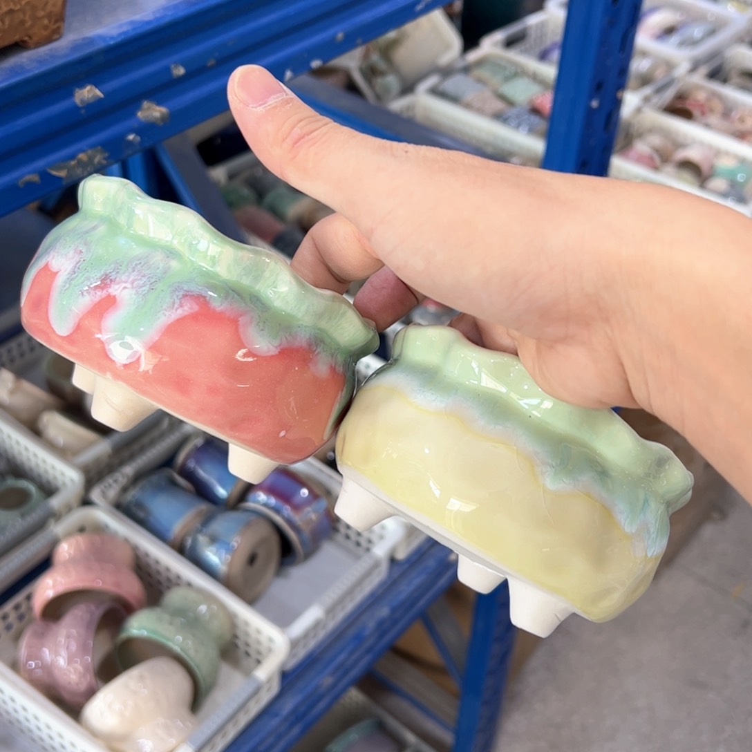 陶瓷多肉小花盆@@