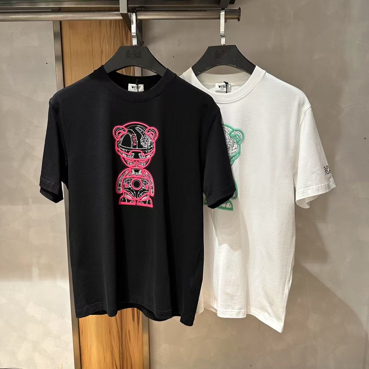 WitBoy短袖夏季圆领印花薄款T恤时尚上衣男装男款