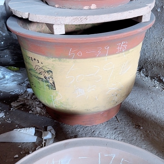 紫砂花盆源头工厂清仓处理17号