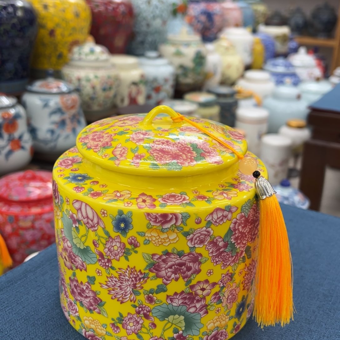 高端款家用茶叶罐