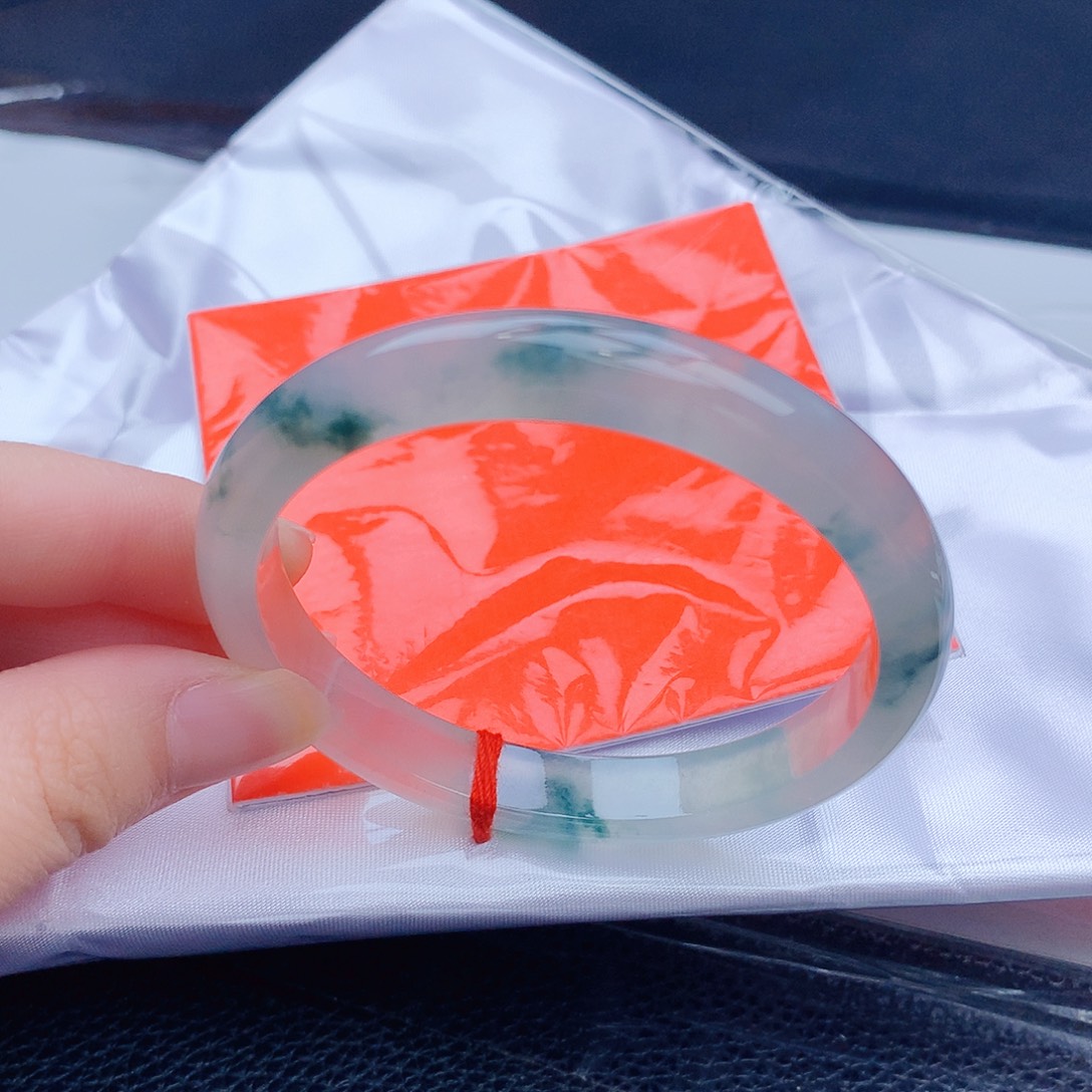 翡翠未镶嵌手镯缅甸天然翡翠A货手镯