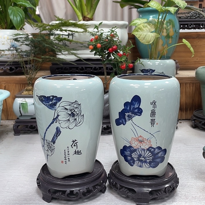 陶瓷花盆紫砂花盆福利抢购