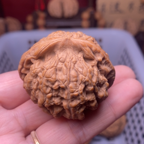 合***实文玩核桃把件核桃