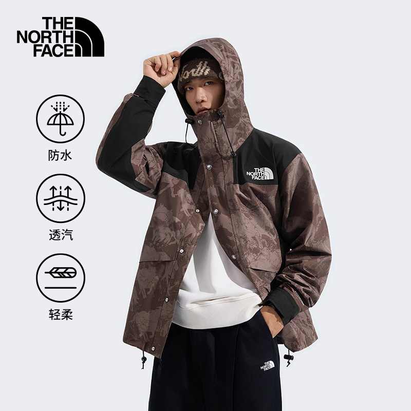 北面ICON新年款86 Mountain冲锋衣硬壳外套防水TheNorthFace|8D1B