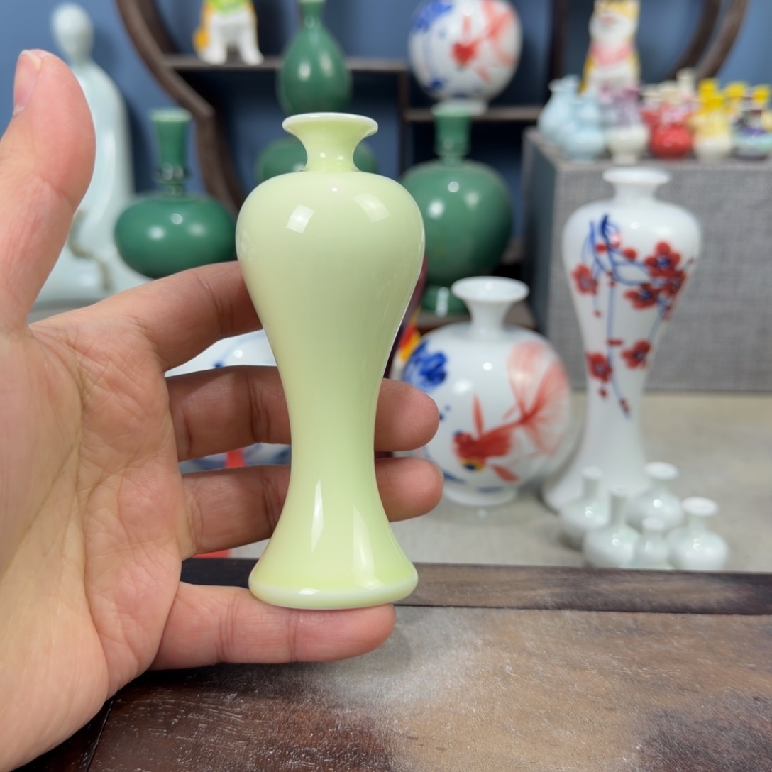 陶瓷手工小花器摆件