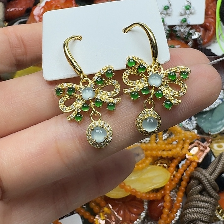 翡翠未镶嵌项链翡翠