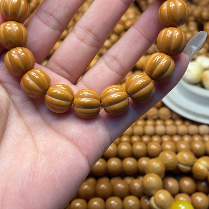 王***跑猴头核桃手串全品泡芙南瓜13尺