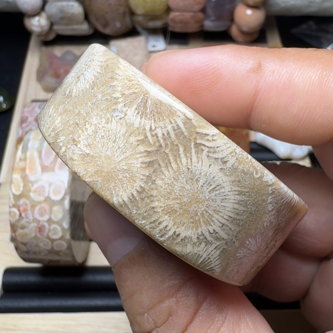 硅化玉未镶嵌纯天然色有机玉石保真色