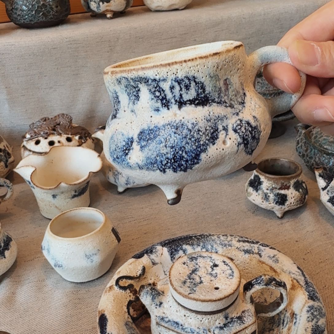 粉引咖啡杯一个偏白敬